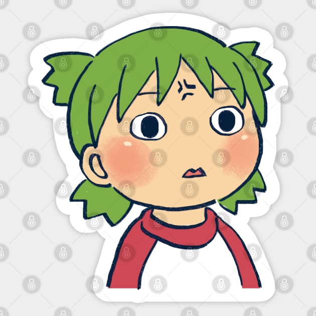 angy as fuk yotsuba reaction meme Sticker by mudwizard